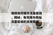 视频如何提升流量层级，揭秘，有效提升网站流量层级的关键策略