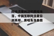 网络流量网站的黑暗角落，中国互联网流量监测真相，黑暗角落暴露！