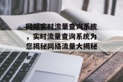 网站实时流量查询系统,实时流量查询系统为您揭秘网络流量大揭秘! 网站实时流量查询系统,实时流量查询系统为您揭秘网络流量大揭秘!