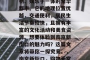 南京新街口是一款集购物、娱乐于一体的繁华都市。它的地理位置优越，交通便利，居民生活节奏较快，且拥有丰富的文化活动和美食资源。想要体验到南京新街口的魅力吗？这篇文章将带你一探究竟。，南京新街口，购物天堂，生活活力地名