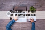 网站流量博士,揭秘如何打造高效流量增长引擎 网站流量博士,揭秘如何打造高效流量增长引擎