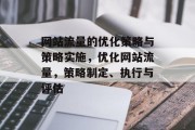 网站流量的优化策略与策略实施,优化网站流量,策略制定、执行与评估 网站流量的优化策略与策略实施,优化网站流量,策略制定、执行与评估