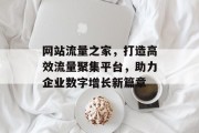 网站流量之家,打造高效流量聚集平台,助力企业数字增长新篇章 网站流量之家,打造高效流量聚集平台,助力企业数字增长新篇章