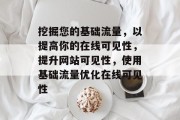 挖掘您的基础流量，以提高你的在线可见性，提升网站可见性，使用基础流量优化在线可见性