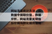 网站流量统计方法,从数据中提取价值,数据分析,网站流量关键指标挖掘与转化提升策略 网站流量统计方法,从数据中提取价值,数据分析,网站流量关键指标挖掘与转化提升策略