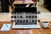 流量监控,优化网站的必备工具,流量监控,优化网站必备工具分享 流量监控,优化网站的必备工具,流量监控,优化网站必备工具分享