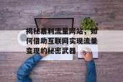 揭秘暴利流量网站,如何借助互联网实现流量变现的秘密武器 揭秘暴利流量网站,如何借助互联网实现流量变现的秘密武器