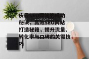 庆云SEO网站的成功秘诀,高效SEO网站打造秘籍,提升流量、转化率与口碑的关键技巧