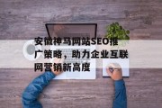 安徽神马网站SEO推广策略，助力企业互联网营销新高度