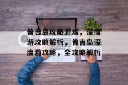 普吉岛攻略游戏，深度游攻略解析，普吉岛深度游攻略，全攻略解析