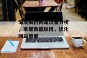 深度解析网站流量分析,掌握数据脉搏,优化网站策略 深度解析网站流量分析,掌握数据脉搏,优化网站策略