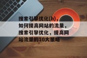 搜索引擎优化(h),如何提高网站的流量,搜索引擎优化,提高网站流量的10大策略 搜索引擎优化(h),如何提高网站的流量,搜索引擎优化,提高网站流量的10大策略