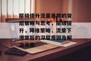 层级提升流量暴跌的背后策略与思考，层级提升，降维策略，流量下滑背后的深层原因及解决方案