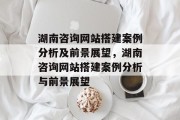 湖南咨询网站搭建案例分析及前景展望,湖南咨询网站搭建案例分析与前景展望 湖南咨询网站搭建案例分析及前景展望,湖南咨询网站搭建案例分析与前景展望