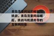 青岛流量网站的崛起与挑战，青岛流量网站崛起，挑战与机遇并存的互联网行业