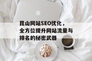 昆山网站SEO优化,全方位提升网站流量与排名的秘密武器 昆山网站SEO优化,全方位提升网站流量与排名的秘密武器