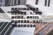 扬州SEO网站排名优化软件教程，入门到精通的路径，扬州SEO网站排名优化，从入门到精通的路径指南