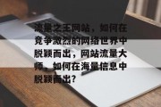 流量之王网站,如何在竞争激烈的网络世界中脱颖而出,网站流量大师,如何在海量信息中脱颖而出? 流量之王网站,如何在竞争激烈的网络世界中脱颖而出,网站流量大师,如何在海量信息中脱颖而出?