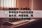 网络营销: 从搜索引擎到社交平台的在线流量外流,网络营销,网站流量外流原因分析 网络营销: 从搜索引擎到社交平台的在线流量外流,网络营销,网站流量外流原因分析