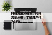 网站流量分析表，网站流量分析，了解用户行为趋势