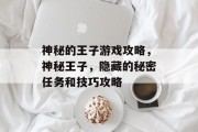 神秘的王子游戏攻略,神秘王子,隐藏的秘密任务和技巧攻略 神秘的王子游戏攻略,神秘王子,隐藏的秘密任务和技巧攻略