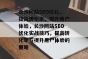 长沙网站SEO优化，提高转化率，提升用户体验，长沙网站SEO优化实战技巧，提高转化率与提升用户体验的策略