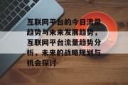互联网平台的今日流量趋势与未来发展趋势,互联网平台流量趋势分析,未来的战略规划与机会探讨 互联网平台的今日流量趋势与未来发展趋势,互联网平台流量趋势分析,未来的战略规划与机会探讨