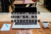 全方位解析，网站优化SEO推广服务，助力企业互联网营销新篇章