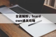 全面解析,teardown通关攻略 全面解析,teardown通关攻略
