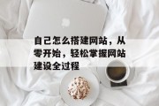 自己怎么搭建网站,从零开始,轻松掌握网站建设全过程 自己怎么搭建网站,从零开始,轻松掌握网站建设全过程