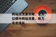 网站拉流量攻略,全方位提升网站流量,助力企业增长 网站拉流量攻略,全方位提升网站流量,助力企业增长