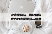 冲流量网站,揭秘网络世界的流量黑洞与机遇 冲流量网站,揭秘网络世界的流量黑洞与机遇