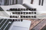 爆热流量网站策略详解,如何精准营销爆热流量网站?策略解析与实践案例分享 爆热流量网站策略详解,如何精准营销爆热流量网站?策略解析与实践案例分享