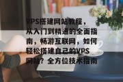 VPS搭建网站教程，从入门到精通的全面指南，畅游互联网，如何轻松搭建自己的VPS网站？全方位技术指南