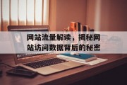 网站流量解读,揭秘网站访问数据背后的秘密 网站流量解读,揭秘网站访问数据背后的秘密