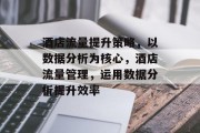 酒店流量提升策略,以数据分析为核心,酒店流量管理,运用数据分析提升效率