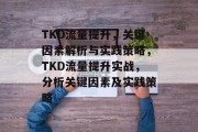 TKD流量提升,关键因素解析与实践策略,TKD流量提升实战,分析关键因素及实践策略 TKD流量提升,关键因素解析与实践策略,TKD流量提升实战,分析关键因素及实践策略