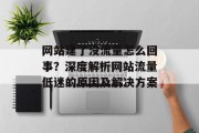 网站建了没流量怎么回事?深度解析网站流量低迷的原因及解决方案 网站建了没流量怎么回事?深度解析网站流量低迷的原因及解决方案