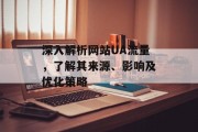 深入解析网站UA流量,了解其来源、影响及优化策略 深入解析网站UA流量,了解其来源、影响及优化策略