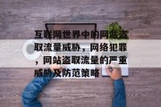 互联网世界中的网站盗取流量威胁,网络犯罪,网站盗取流量的严重威胁及防范策略 互联网世界中的网站盗取流量威胁,网络犯罪,网站盗取流量的严重威胁及防范策略