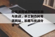 树莓派搭建网站的乐趣与挑战,手工制作树莓派网站,乐趣与挑战分享 树莓派搭建网站的乐趣与挑战,手工制作树莓派网站,乐趣与挑战分享