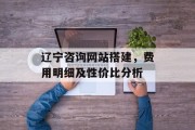 辽宁咨询网站搭建,费用明细及性价比分析 辽宁咨询网站搭建,费用明细及性价比分析