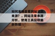 如何准确查看网站流量来源？，网站流量来源分析，使用工具获取最新数据