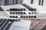 搭建网站框架,从新手到高手的指南,从入门到精通,网站开发的基础和技巧 搭建网站框架,从新手到高手的指南,从入门到精通,网站开发的基础和技巧