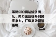 莲湖SEO网站优化团队,助力企业提升网络竞争力,打造高效营销策略 莲湖SEO网站优化团队,助力企业提升网络竞争力,打造高效营销策略