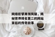 网络巨擘再领风骚,揭秘世界排名第二的网站背后的传奇故事 网络巨擘再领风骚,揭秘世界排名第二的网站背后的传奇故事