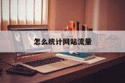 怎么统计网站流量