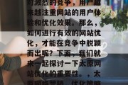 太原网络营销行业正迎来一个快速发展期。面对激烈的竞争,用户越来越注重网站的用户体验和优化效果。那么,如何进行有效的网站优化,才能在竞争中脱颖而出呢?下面,我们就来一起探讨一下太原网站优化的重要性。,太原网络营销,优化策略,快速提升在线可见度! 太原网络营销行业正迎来一个快速发展期。面对激烈的竞争,用户越来越注重网站的用户体验和优化效果。那么,如何进行有效的网站优化,才能在竞争中脱颖而出呢?下面,我们就来一起探讨一下太原网站优化的重要性。,太原网络营销,优化策略,快速提升在线可见度!