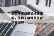 抓鸭子游戏通关攻略图解,抓鸭子游戏通关全攻略图解 抓鸭子游戏通关攻略图解,抓鸭子游戏通关全攻略图解