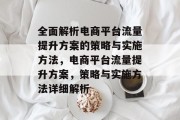 全面解析电商平台流量提升方案的策略与实施方法,电商平台流量提升方案,策略与实施方法详细解析 全面解析电商平台流量提升方案的策略与实施方法,电商平台流量提升方案,策略与实施方法详细解析